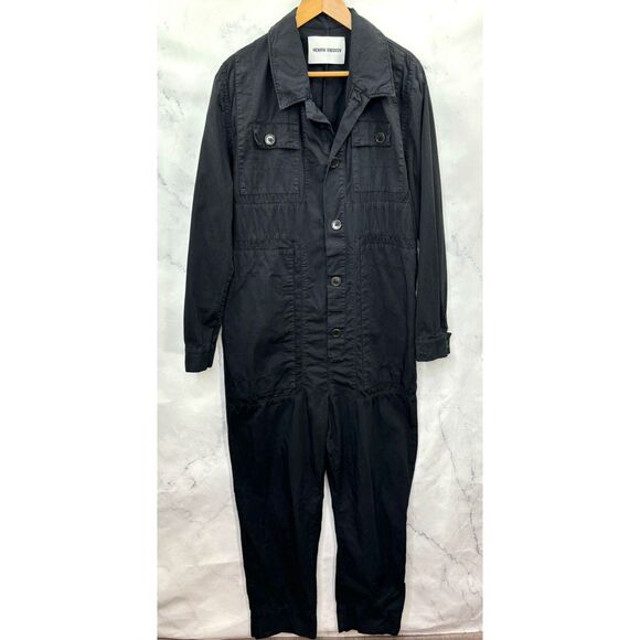 パンツ HENRIK VIBSKOV Coast Jumpsuit Henrik Vibskov Reflection Jumpsuit - Jet Black | Garmentory